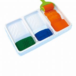 美術(shù)工具類三格顏料盤